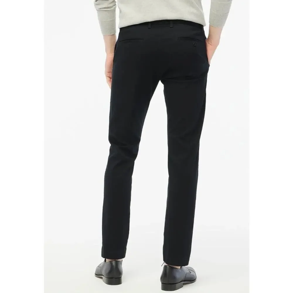 NWT J. Crew Men's Slim-Fit Flex Chino Pant Black 32/30